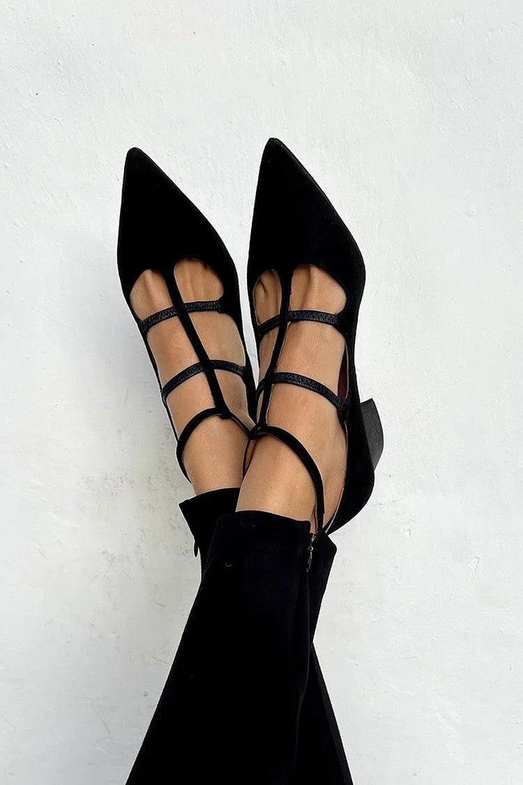 Ari™ | Elegantes zapatos de tacón con tiras - Ebora Store