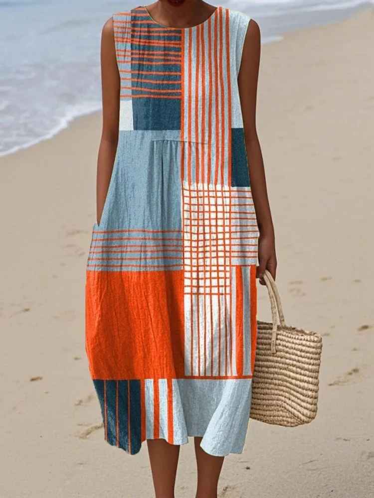 Poppy | Vestido de Patches Moderno - Ebora Store