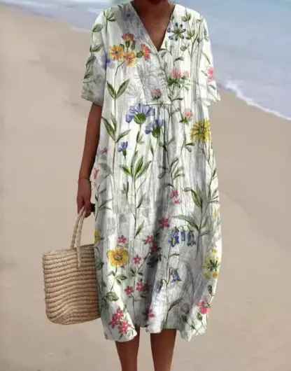 Fenna™ | Vestido Impreso Brisa de Verano