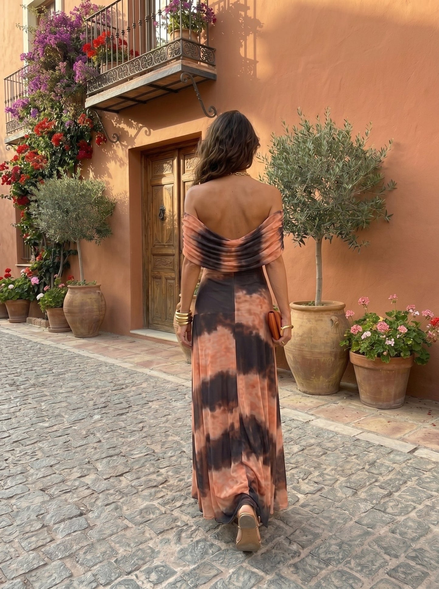 Vestido de Toledo con estampados - Ebora Store