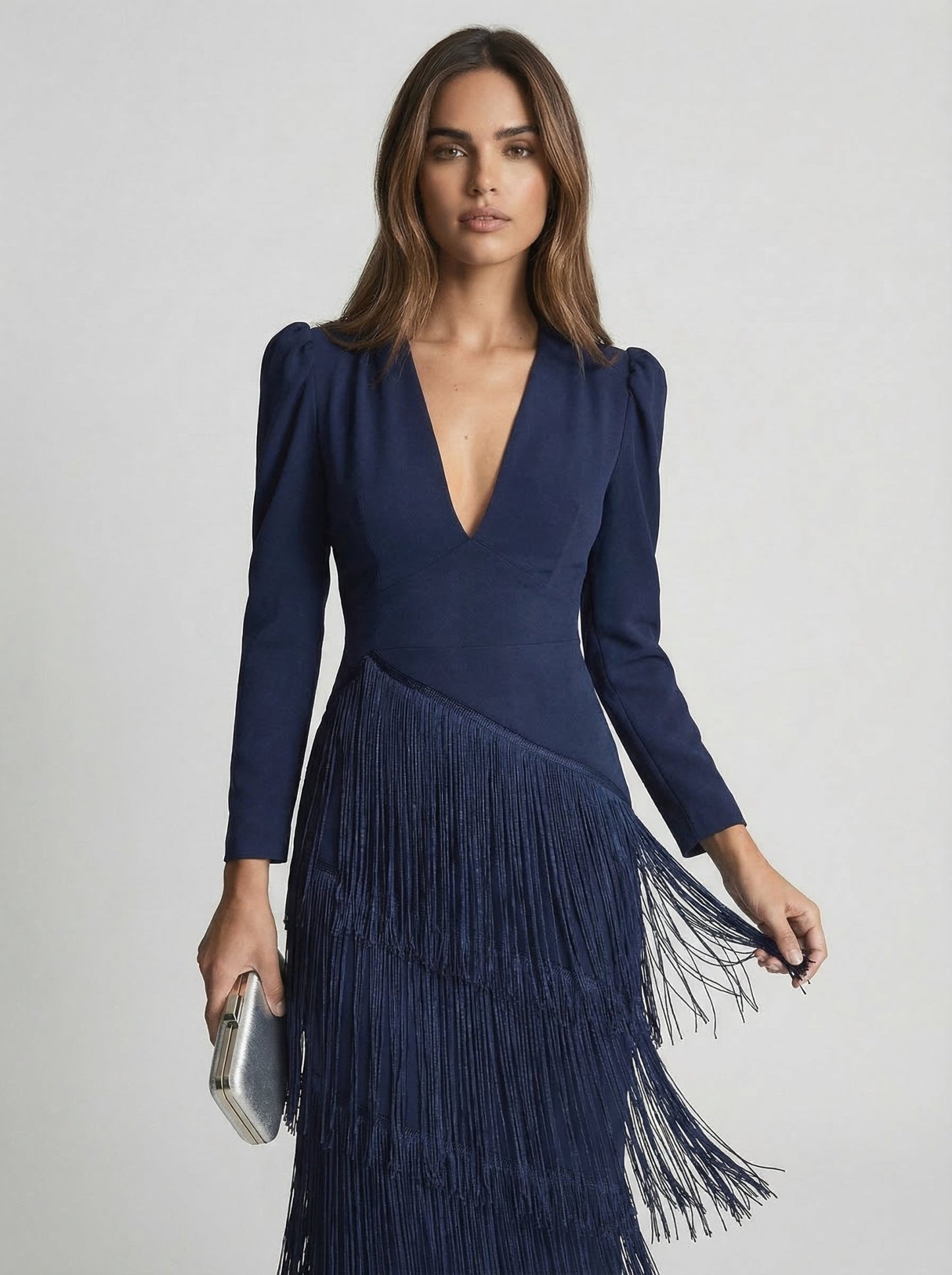 Salvia | Vestido Flecos - Ebora Store
