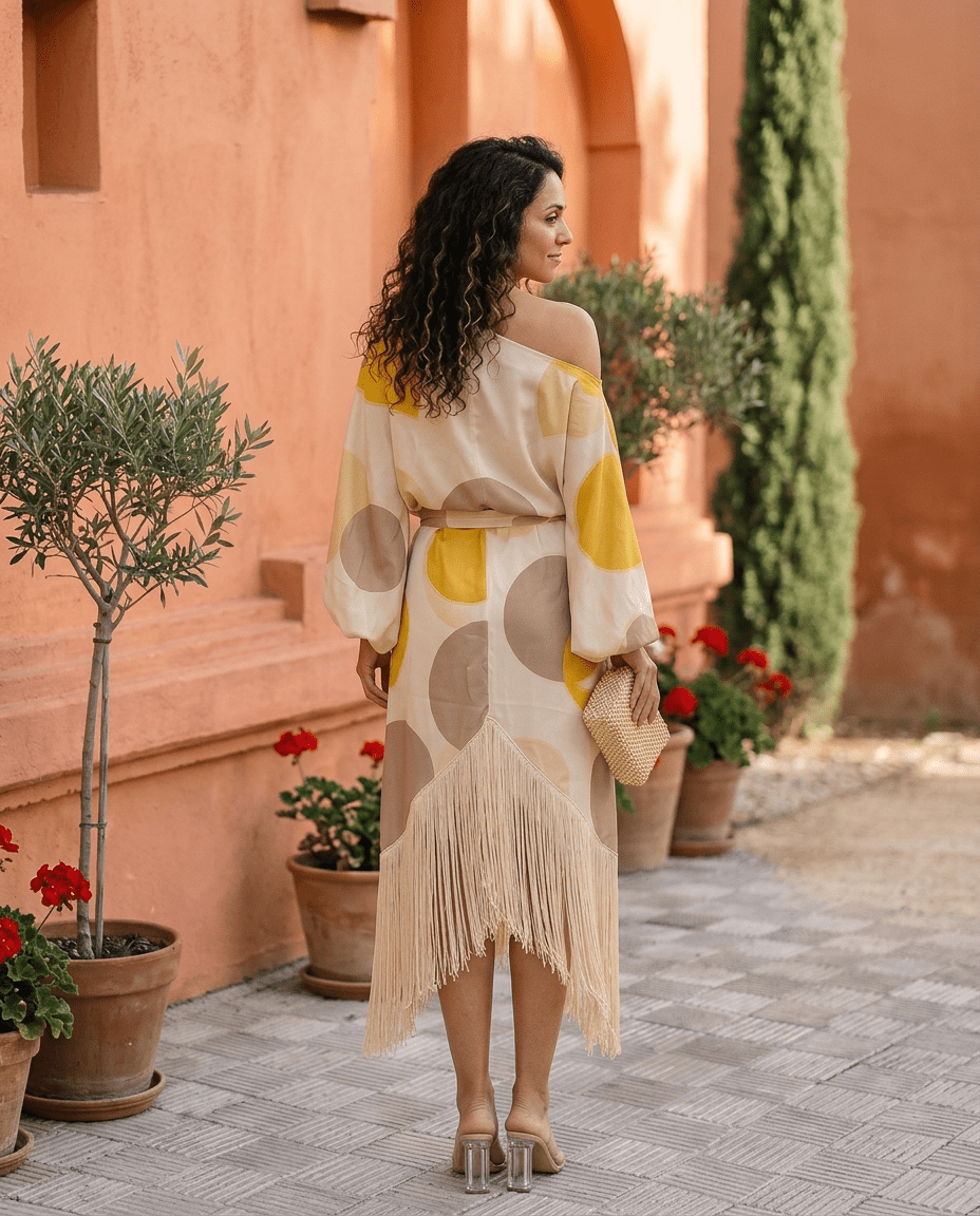 Daniela | Conjunto dos piezas con flecos - Ebora Store
