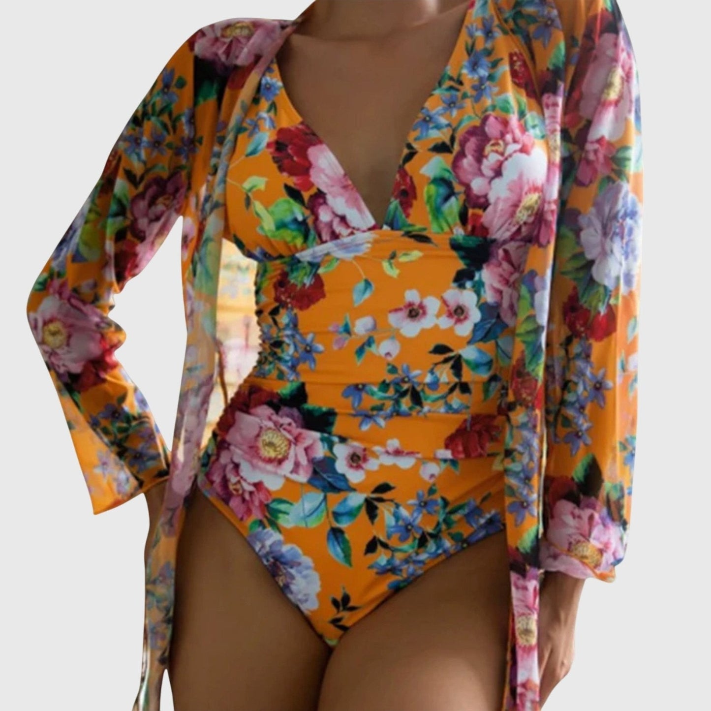 Linnea - Conjunto de Traje de Baño de Verano - Ebora Store