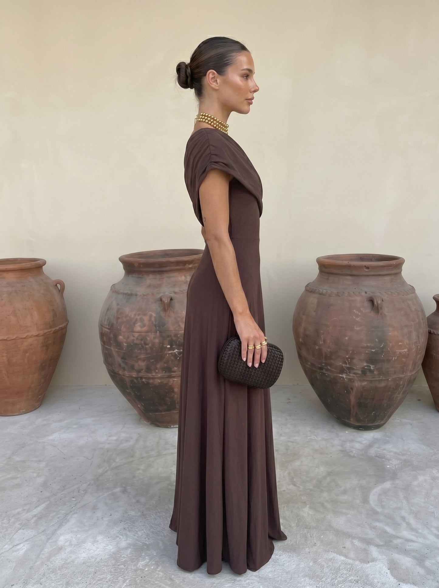 Vestido Toledo en verde - Ebora Store