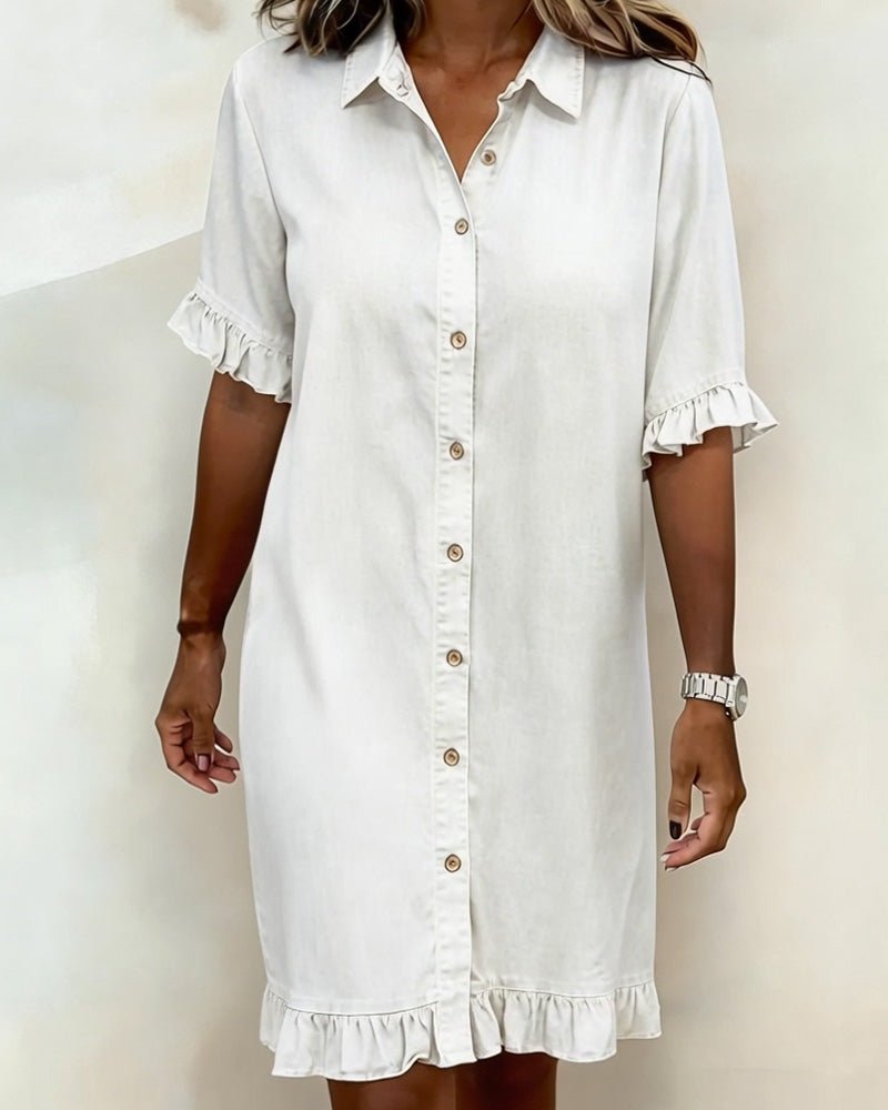 Clara - Cómodo vestido vaquero - Ebora Store