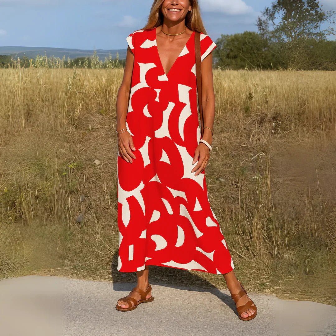 Valeria | Vestido con detalles calados - Ebora Store