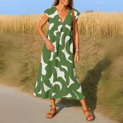 Valeria | Vestido con detalles calados - Ebora Store