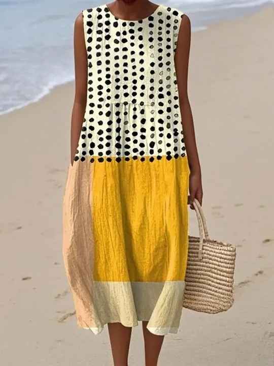 Megan - Vestido de Verano Vintage - Ebora Store