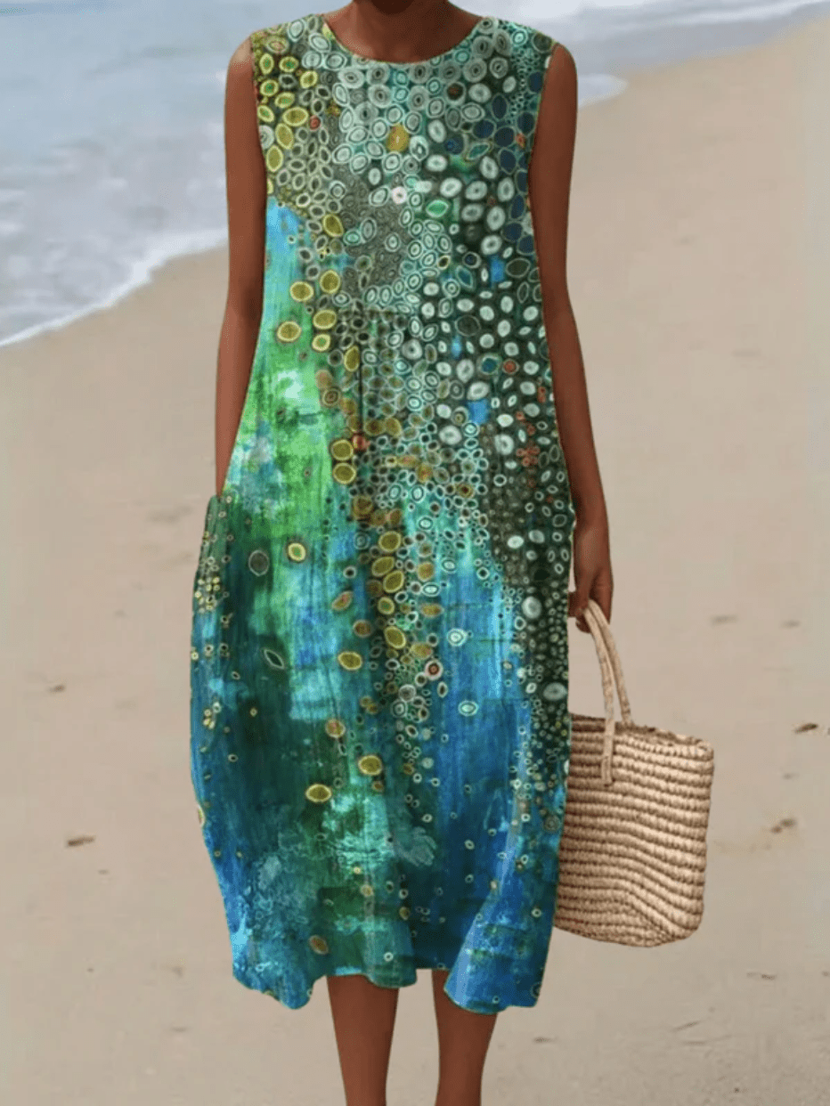 Megan - Vestido de Verano Vintage - Ebora Store