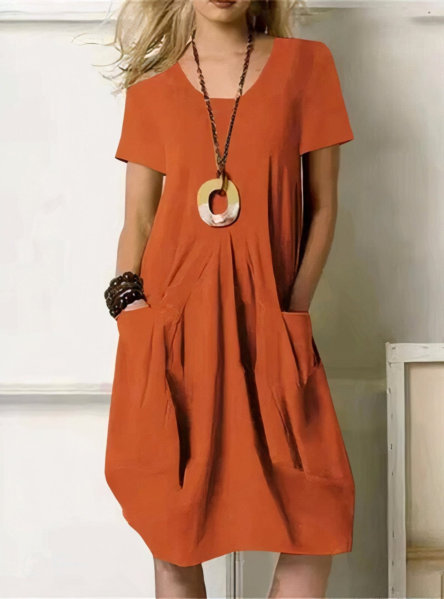 Marisa™ | Vestido fluido de estilo casual - Ebora Store