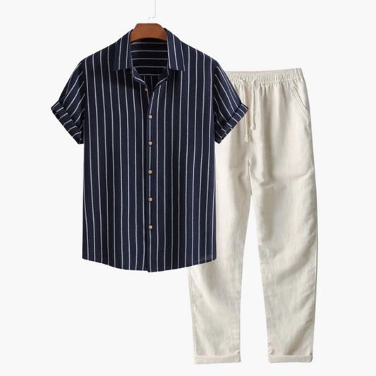 Conjunto Marino Rayado