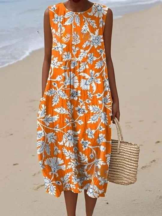 Megan - Vestido de Verano Vintage - Ebora Store