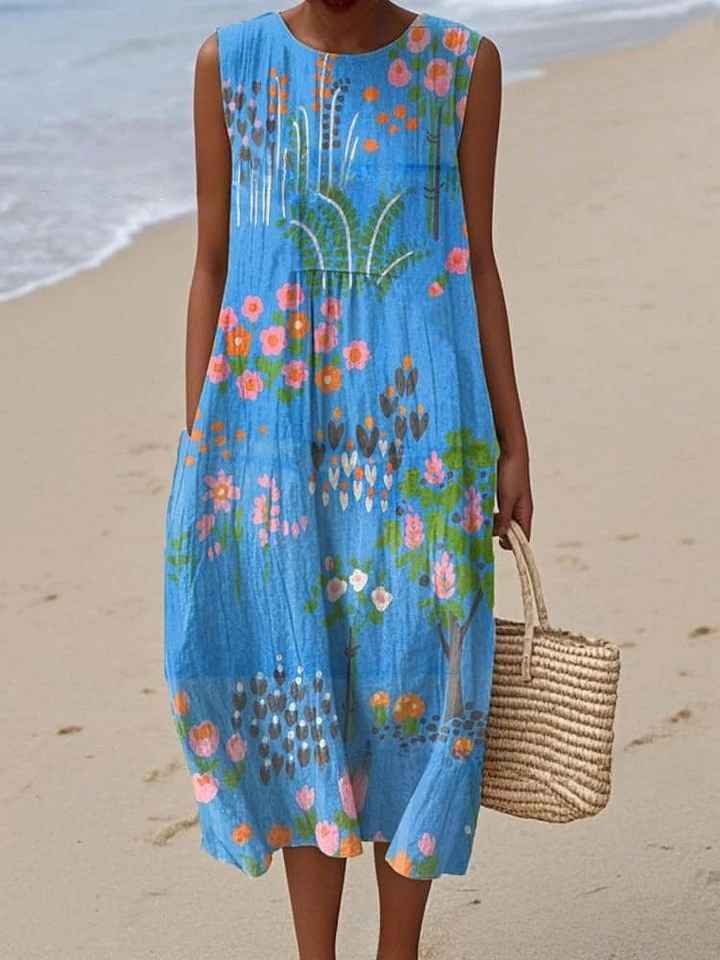 Megan - Vestido de Verano Vintage - Ebora Store