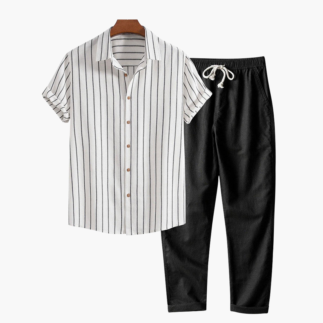 Conjunto Marino Rayado