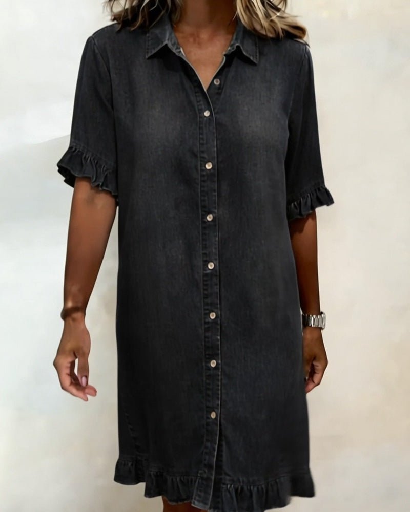 Clara - Cómodo vestido vaquero - Ebora Store