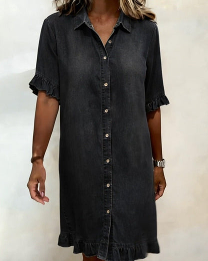 Clara - Cómodo vestido vaquero - Ebora Store