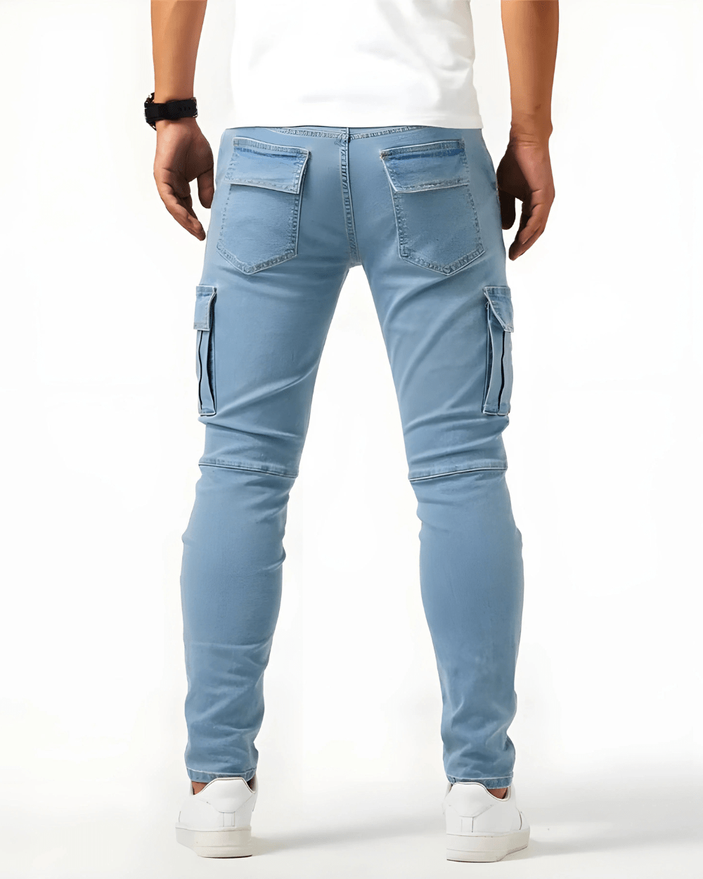 Pantalón Cargo Elástico - Ebora Store