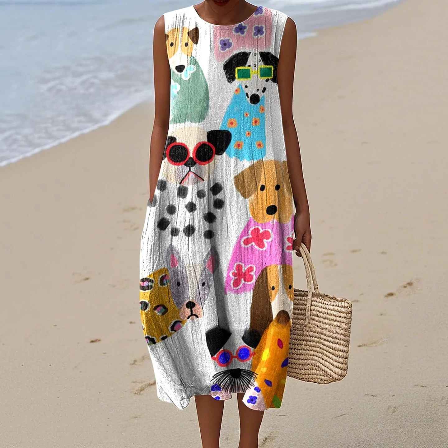 Megan - Vestido de Verano Vintage - Ebora Store