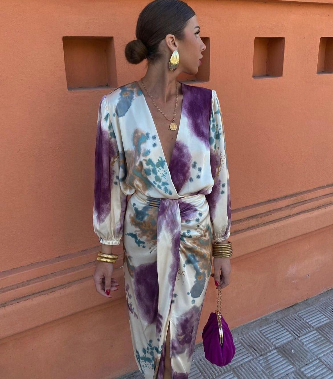 Valeria | Vestido Escote V - Ebora Store