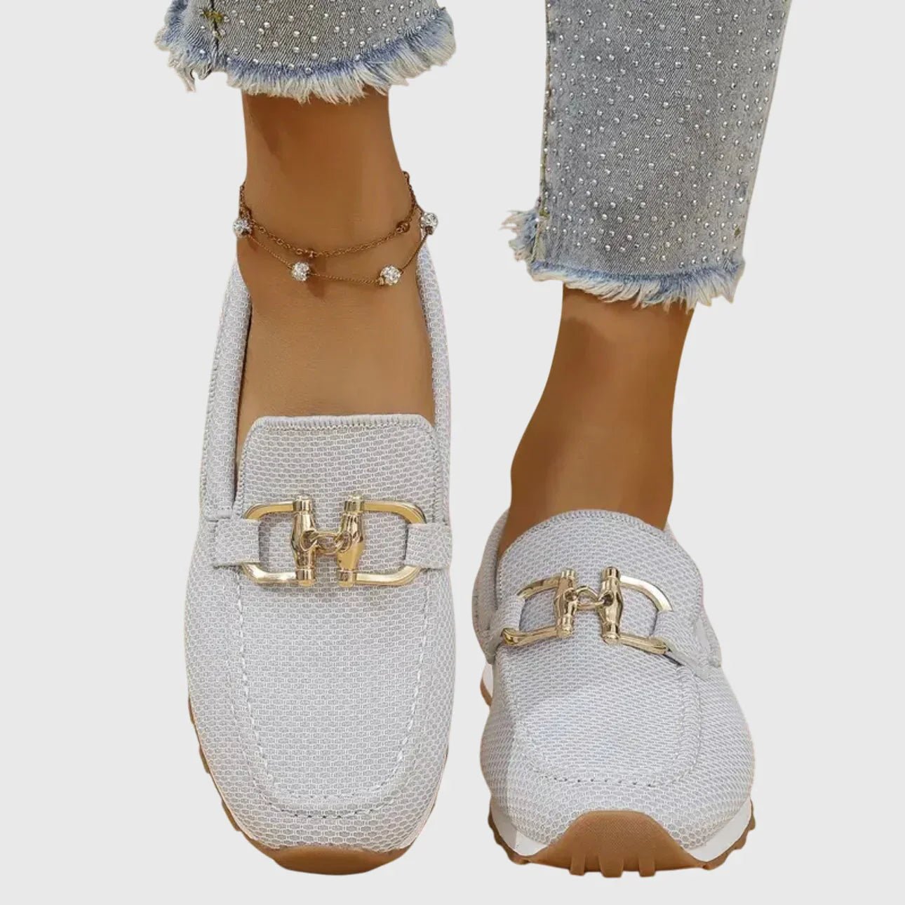 Chiara | Zapatillas deportivas tipo mocasín. - Ebora Store