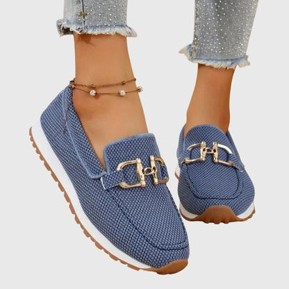 Chiara | Zapatillas deportivas tipo mocasín. - Ebora Store