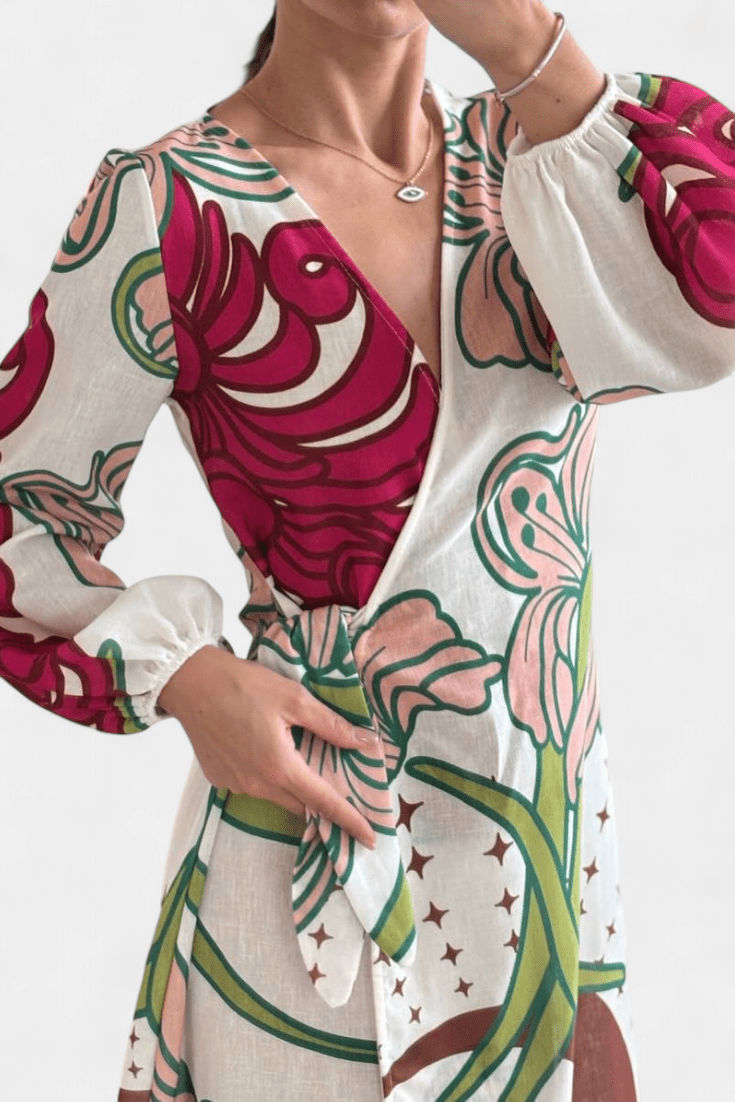 Fana | Vestido Floral - Ebora Store