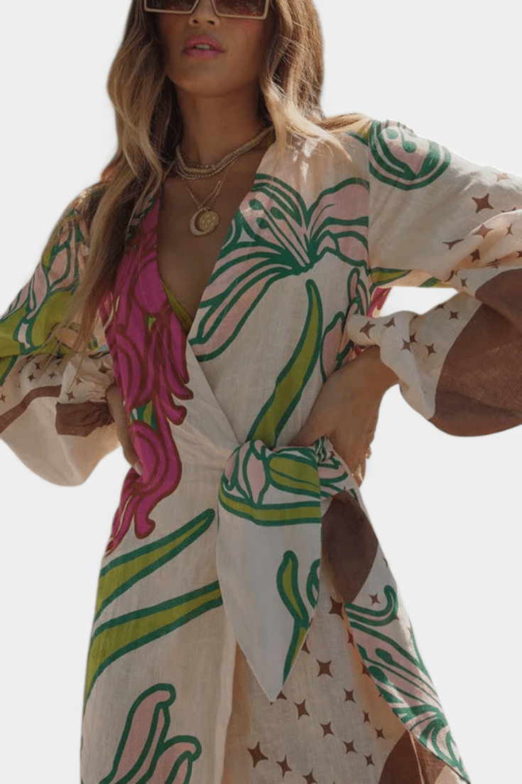 Fana | Vestido Floral - Ebora Store