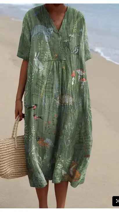 Lina | Vestido de Flores Vintage - Ebora Store