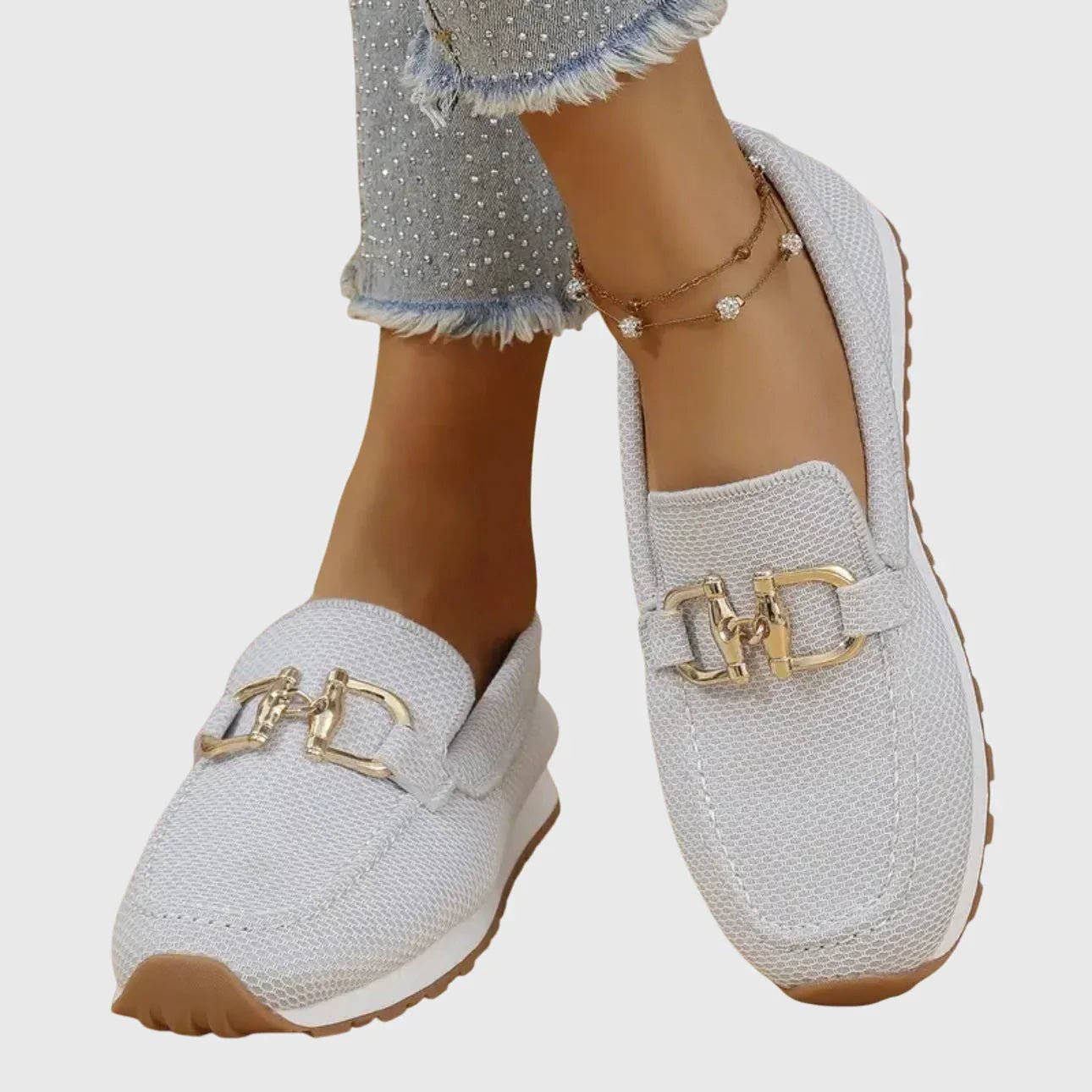 Chiara | Zapatillas deportivas tipo mocasín. - Ebora Store