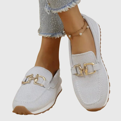 Chiara | Zapatillas deportivas tipo mocasín. - Ebora Store
