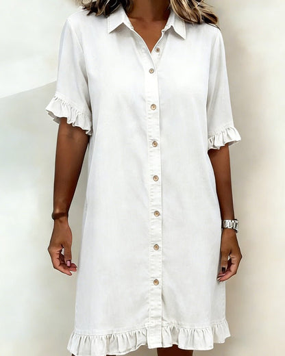 Clara - Cómodo vestido vaquero - Ebora Store