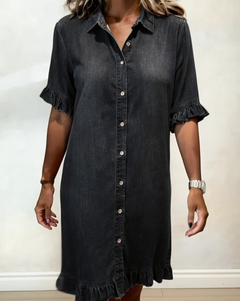 Clara - Cómodo vestido vaquero - Ebora Store