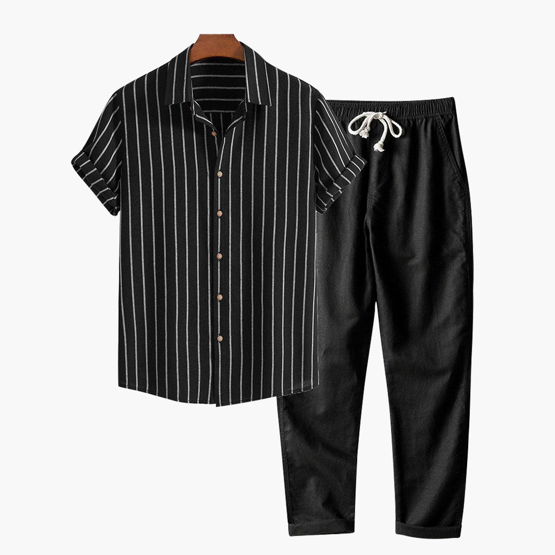 Conjunto Marino Rayado