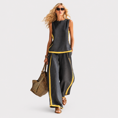 Leila | Conjunto elegante de dos piezas