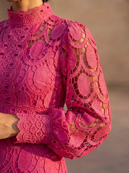 Carmona | Vestido de encaje primaveral - Ebora Store
