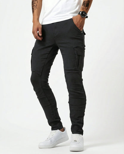 Pantalón Cargo Elástico - Ebora Store
