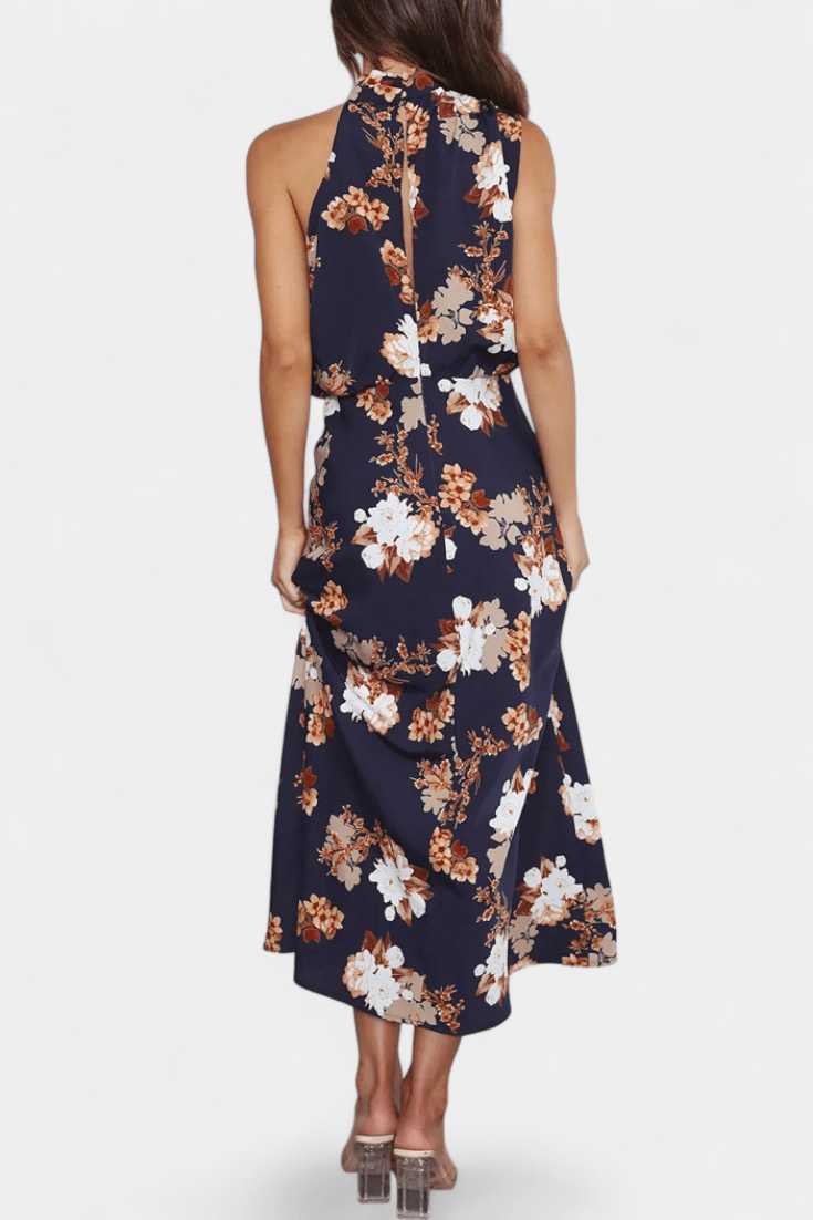 Lisa | Maxi Floral Halter - Ebora Store