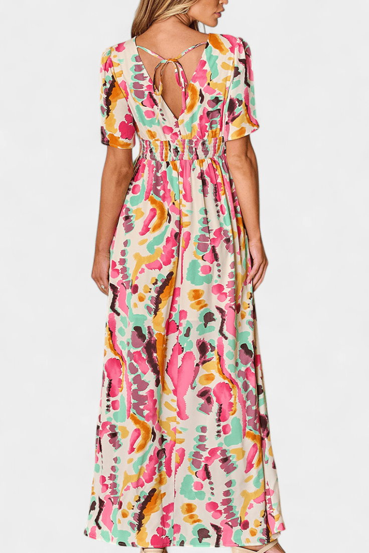 Yuki | Vestido Tie - Dye V - Ebora Store