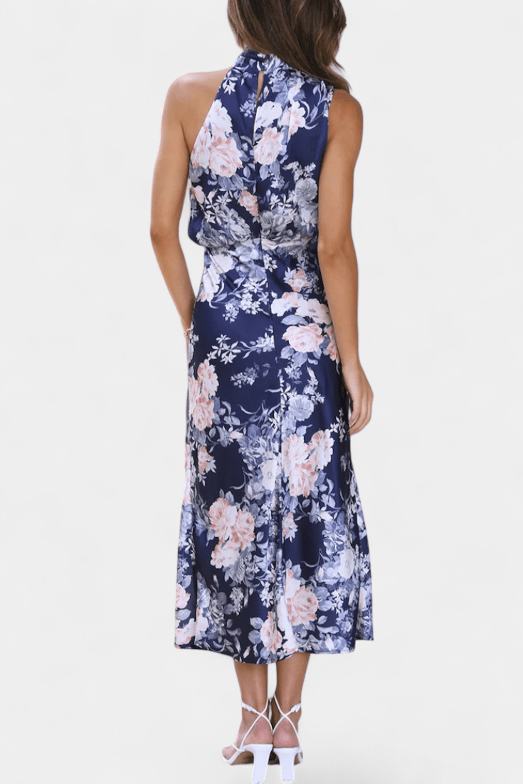 Lisa | Maxi Floral Halter - Ebora Store