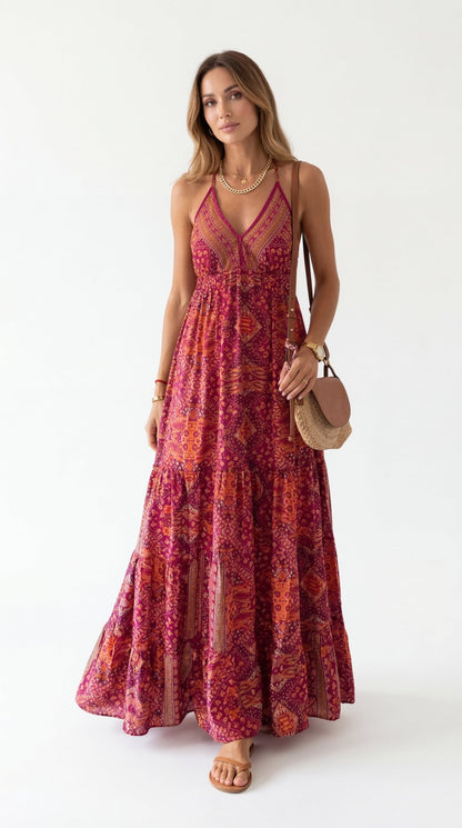 Saira | Vestido Floral - Ebora Store