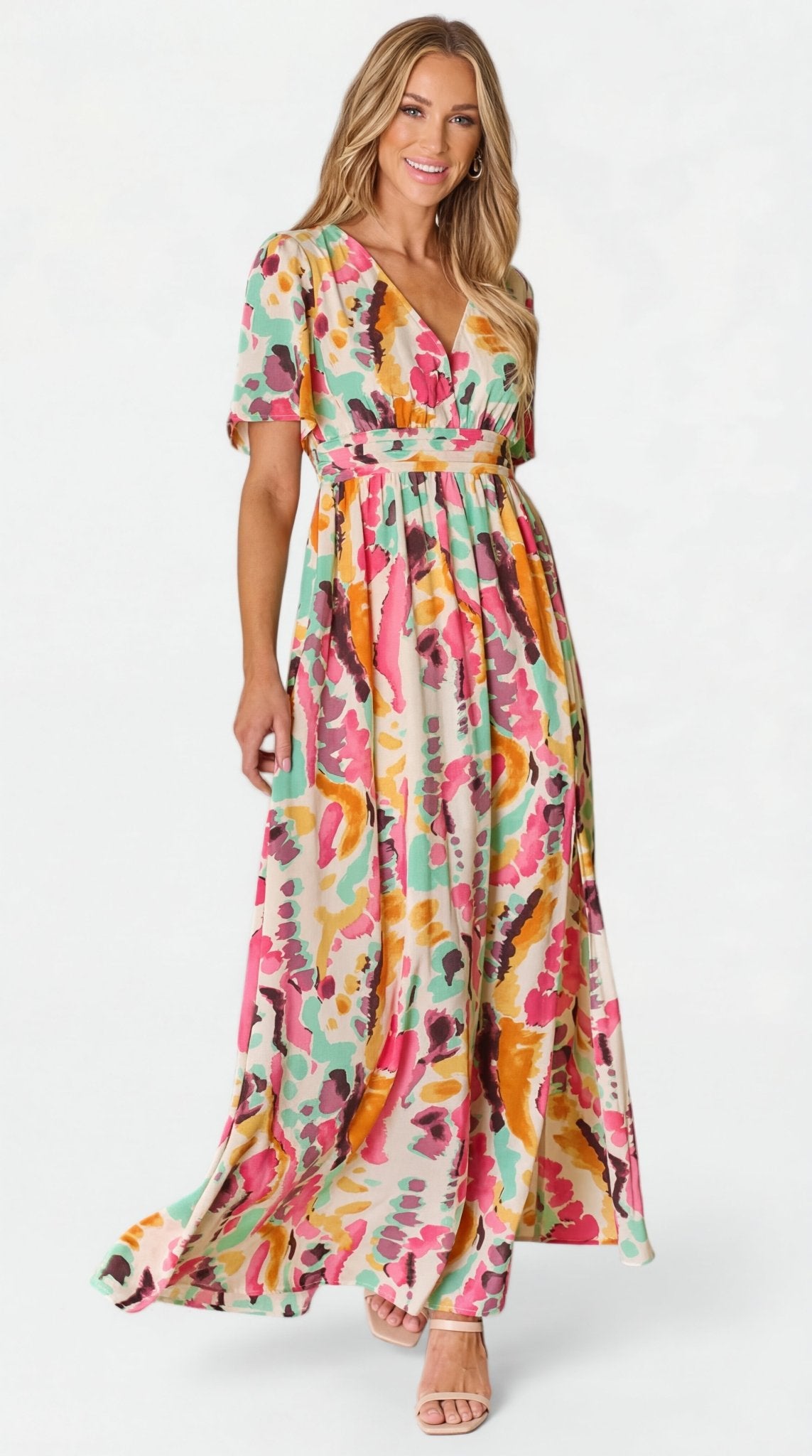 Yuki | Vestido Tie - Dye V - Ebora Store