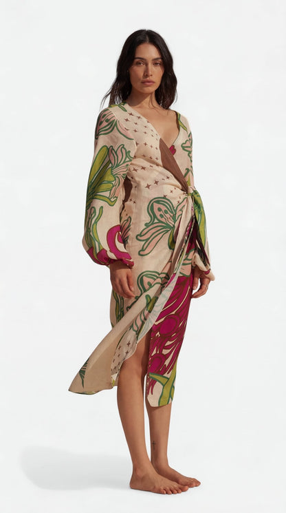 Fana | Vestido Floral - Ebora Store