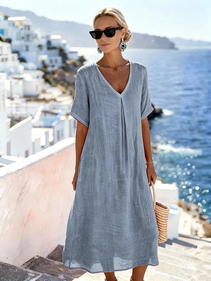 Carolina | Vestido largo holgado - Ebora Store