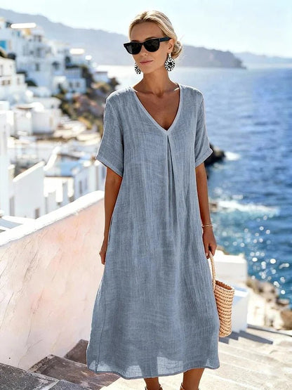 Carolina | Vestido largo holgado - Ebora Store