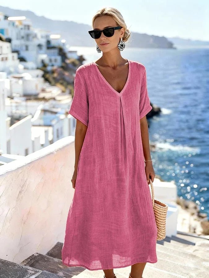 Carolina | Vestido largo holgado - Ebora Store