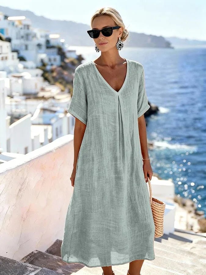 Carolina | Vestido largo holgado - Ebora Store