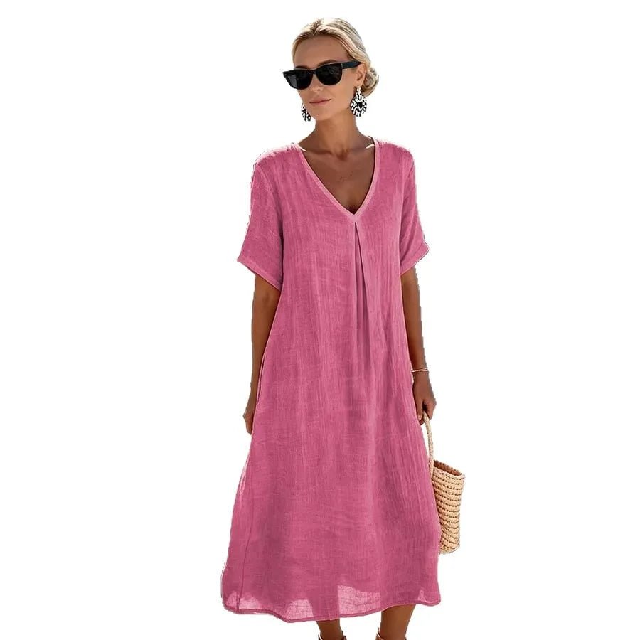Carolina | Vestido largo holgado - Ebora Store