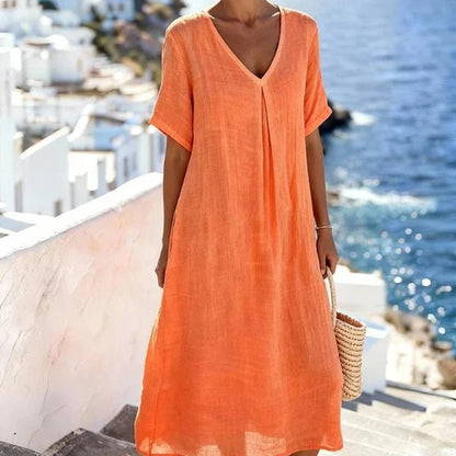 Carolina | Vestido largo holgado - Ebora Store
