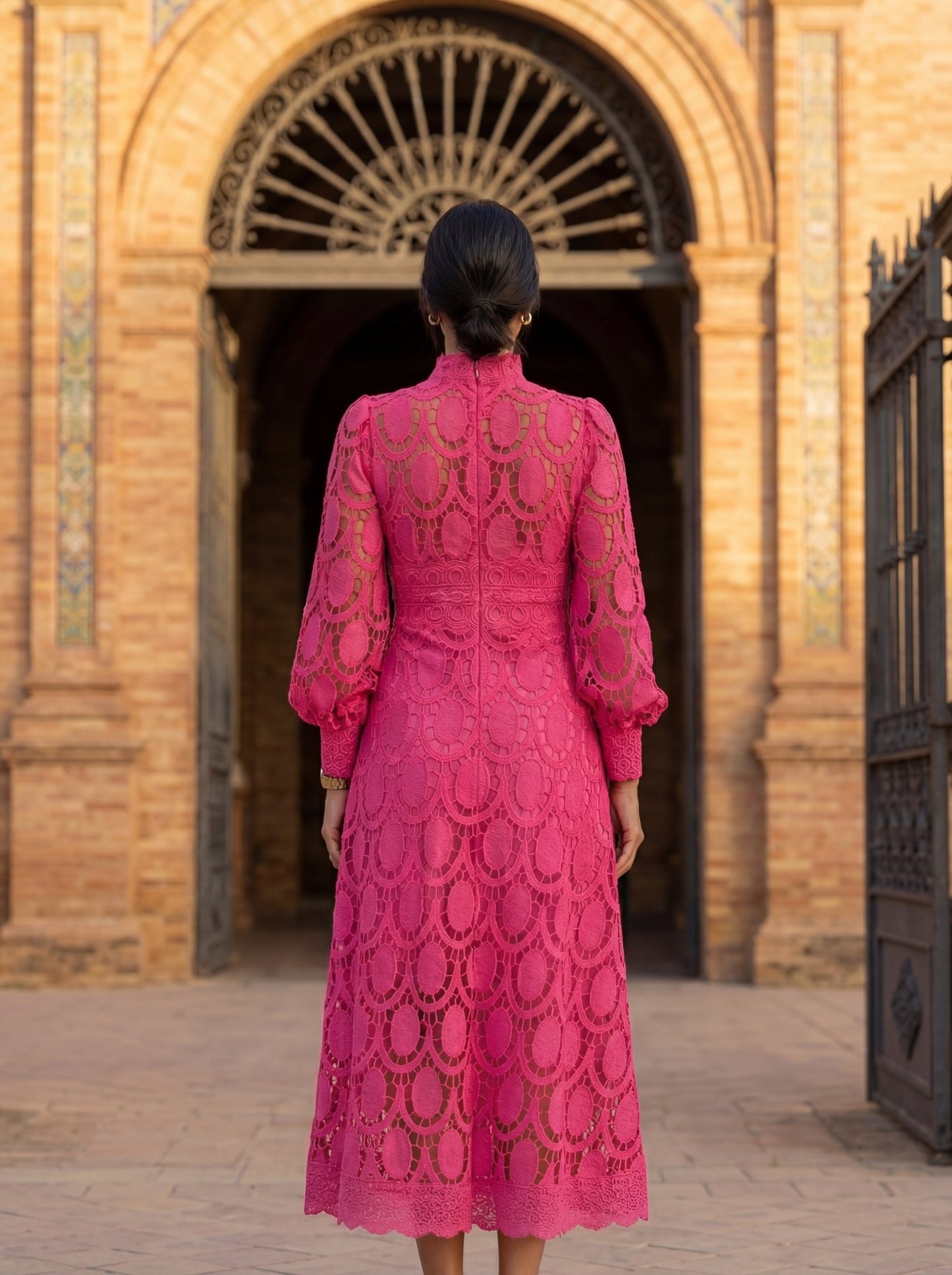 Carmona | Vestido de encaje primaveral - Ebora Store