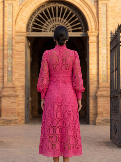 Carmona | Vestido de encaje primaveral - Ebora Store